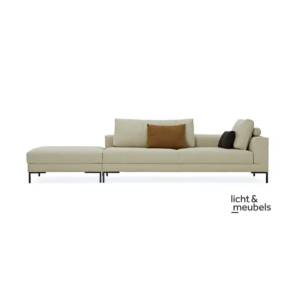 Design on Stock Aikon Lounge sofa 1-arm & footstool front light furniture