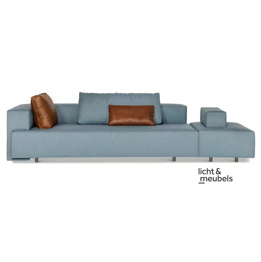 EYYE - Cella sofa - 1-arm with loose footstool lights furniture Amsterdam