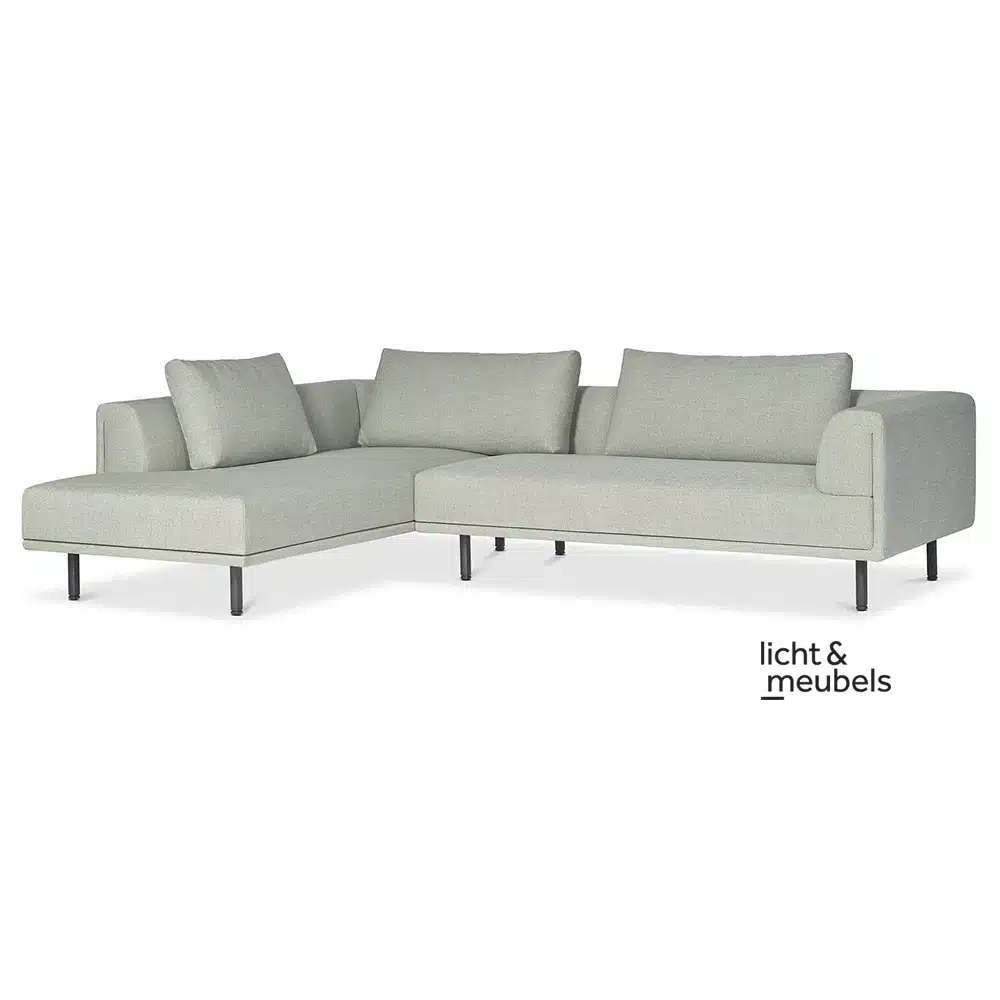EYYE Dura Lounge Sofa - Corner arrangement with element footstool