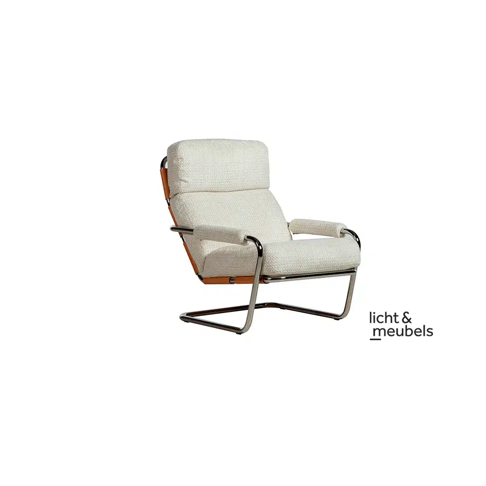 Gelderland fauteuil 601 Mr Oberman armchair white lichtenmeubels amsterdam