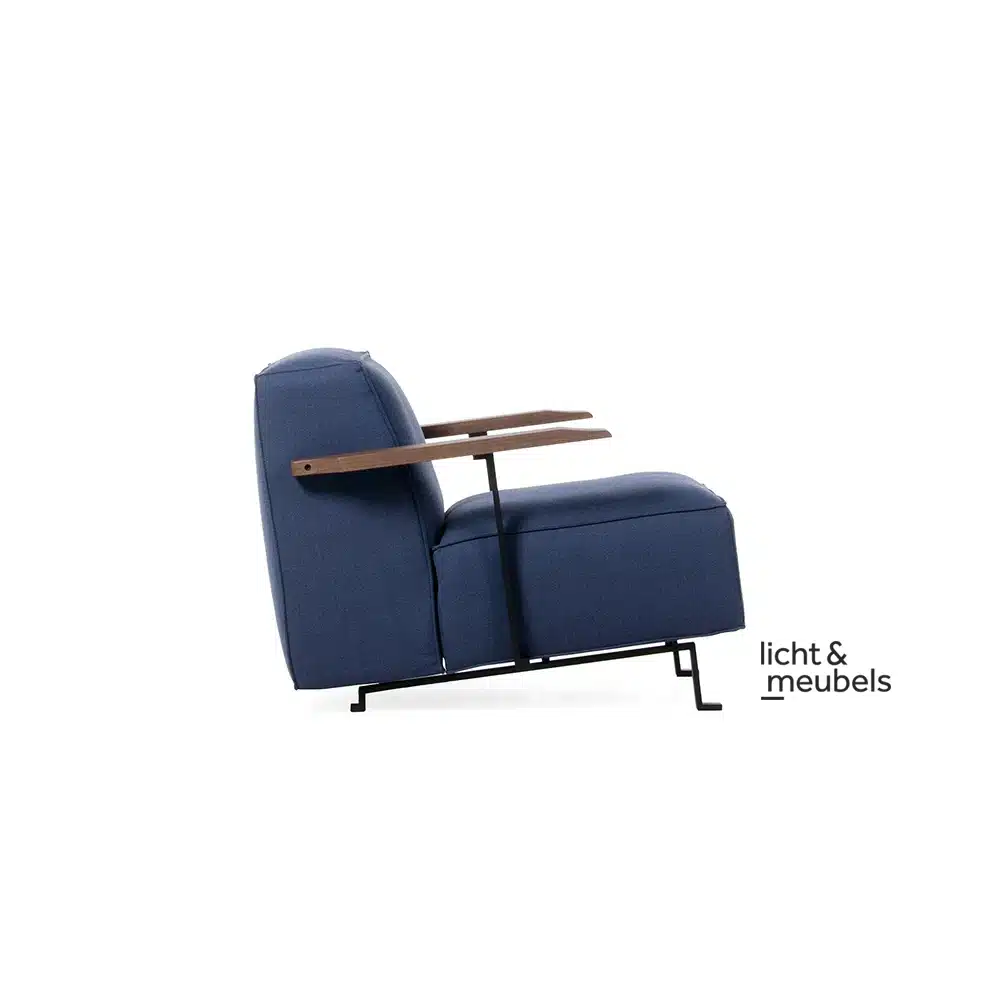 Gelderland armchair 6401 Woody armchair blue