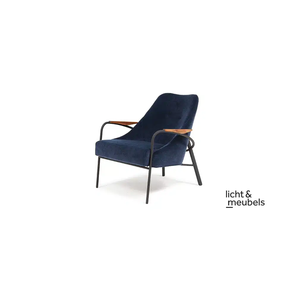 Harvink - Blazon metal frame relaxed sitting armchair