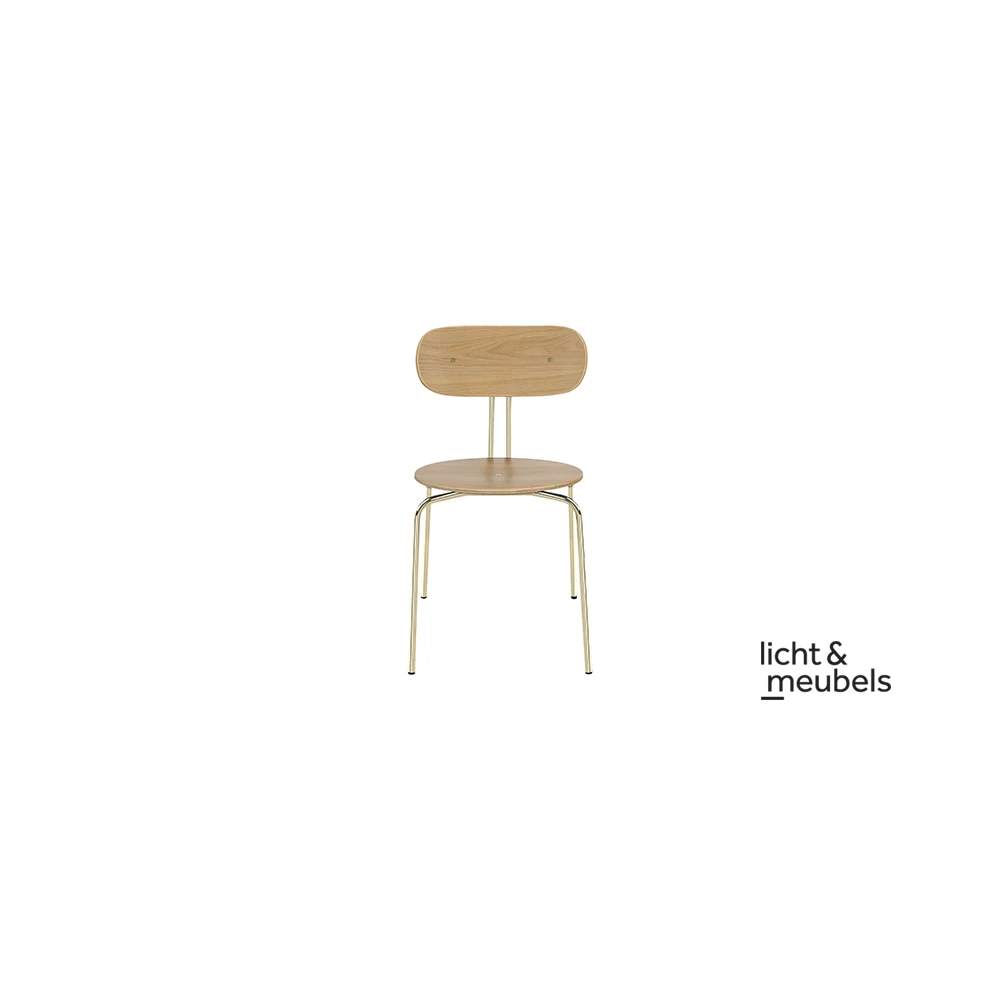 UMAGE - Curious Stoel Chair 5916 oak brass